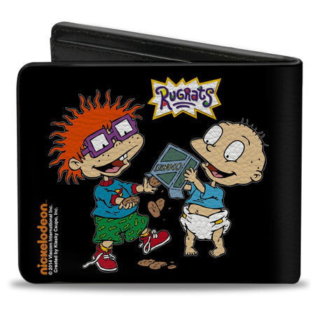 Rugrats Chuckie & Tommy Cookies Scene Bi - Fold Wallet - Paramount Shop