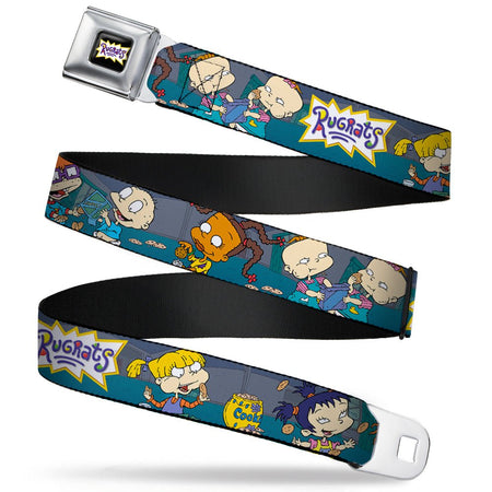 Rugrats Cookie Scene Logo Full Color Seatbelt Belt - Paramount Shop