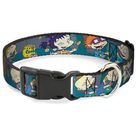 Rugrats Cookie Scene Plastic Clip Adjustable Pet Collar - Paramount Shop