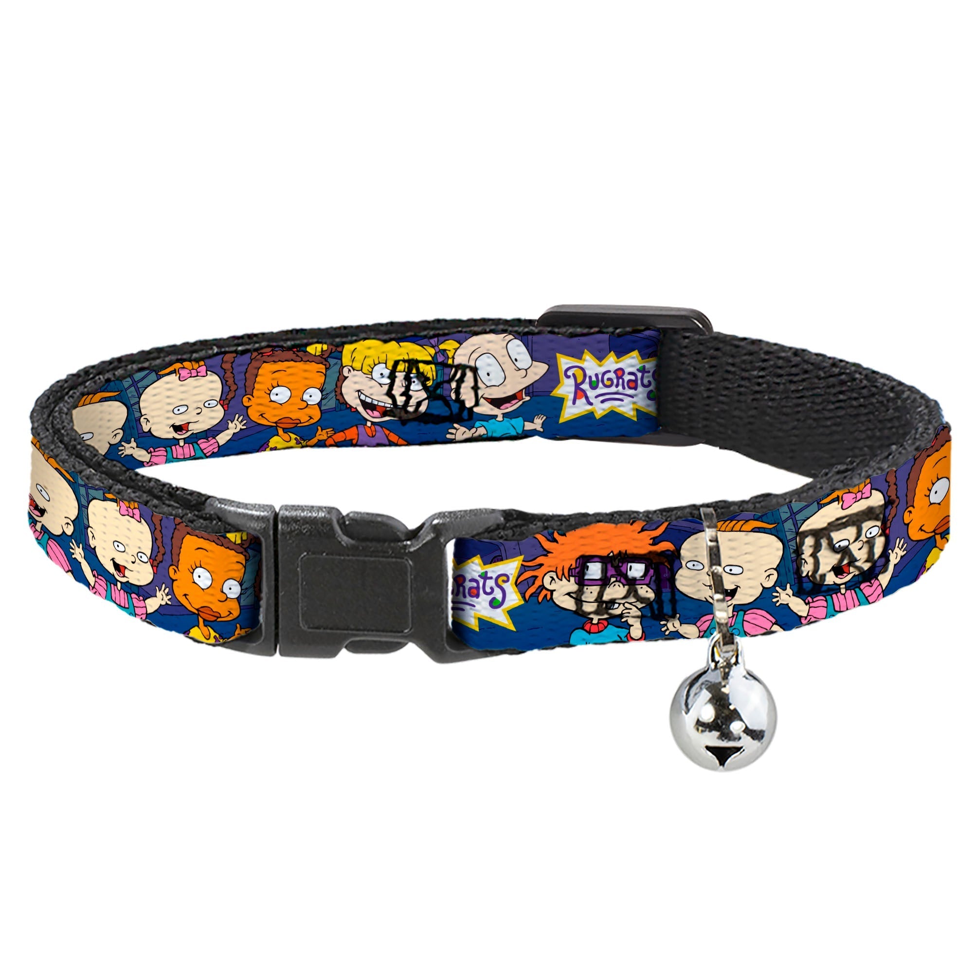 Rugrats Group Pose Cat Collar with Bell | Paramount Shop