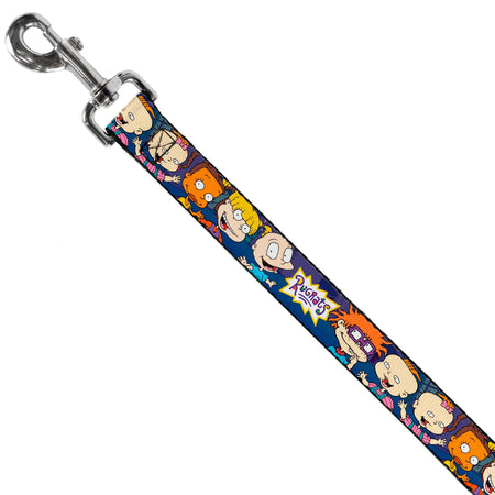 Rugrats Group Pose Character Print Nylon Dog Leash - Paramount Shop