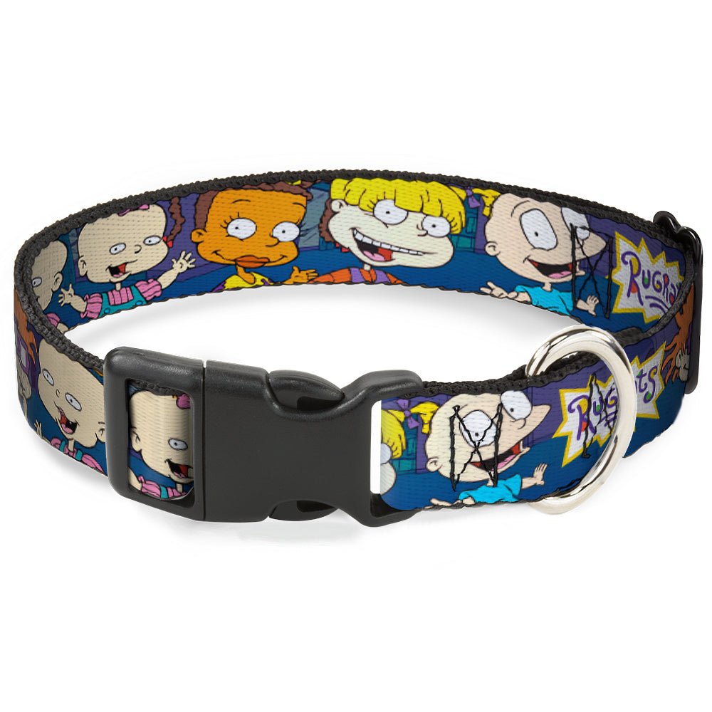 Rugrats Group Pose Plastic Clip Adjustable Pet Collar - Paramount Shop