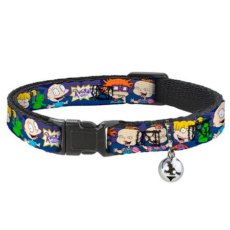 Rugrats Group Pose with Reptar Breakaway Cat Collar - Paramount Shop