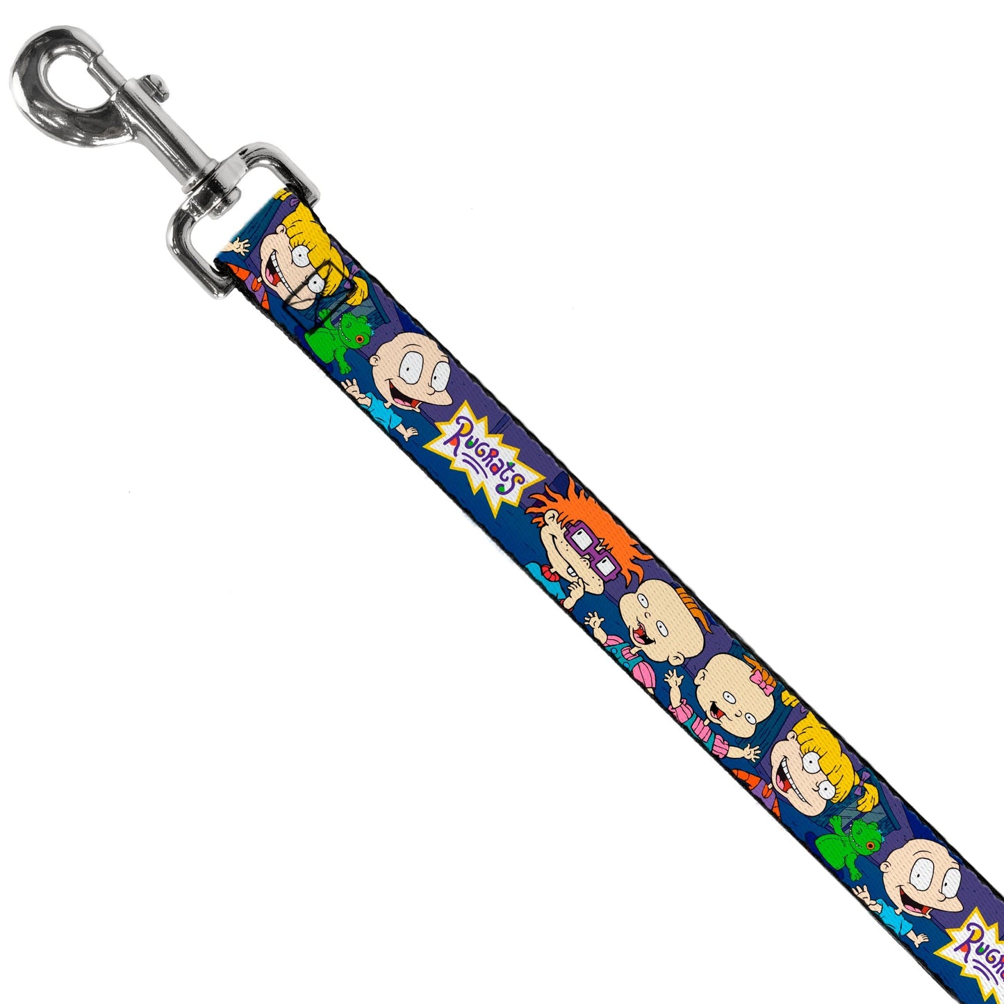 Rugrats Group Pose with Reptar Durable Clip Dog Leash - Paramount Shop