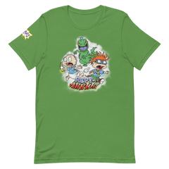 Rugrats Rept-ahhhh! Adult Short Sleeve T-Shirt - Leaf / SM