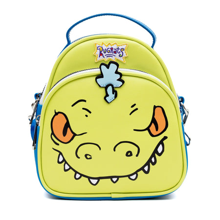 Rugrats Reptar Character Applique Vegan Leather Cross Body Bag - Paramount Shop