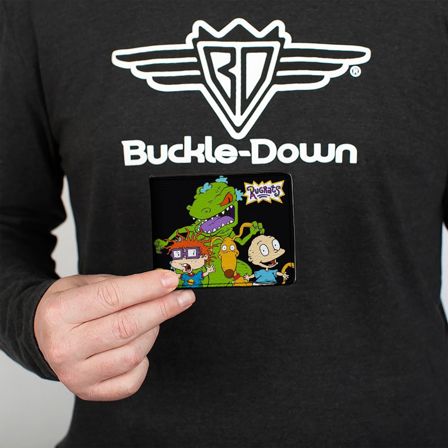 Rugrats Reptar Chuckie Spike & Tommy Bi - Fold Wallet - Paramount Shop