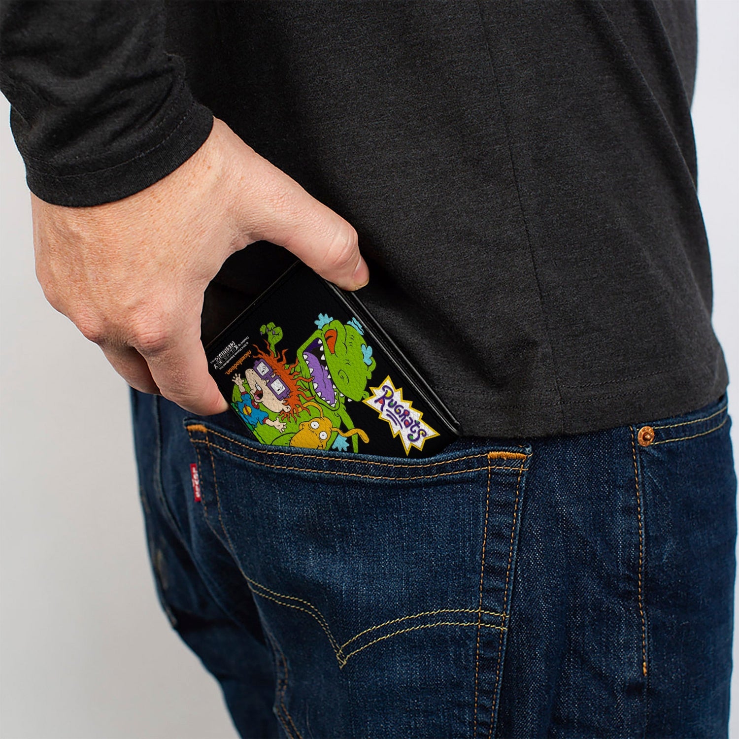 Rugrats Reptar Chuckie Spike & Tommy Bi - Fold Wallet - Paramount Shop