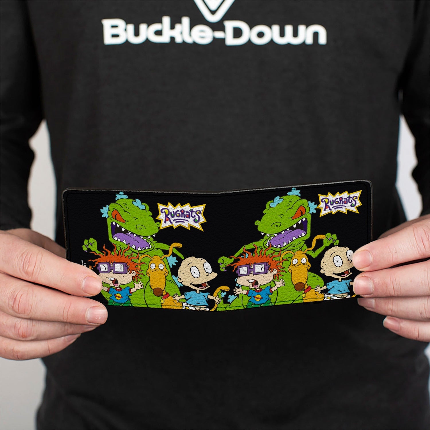 Rugrats Reptar Chuckie Spike & Tommy Bi - Fold Wallet - Paramount Shop
