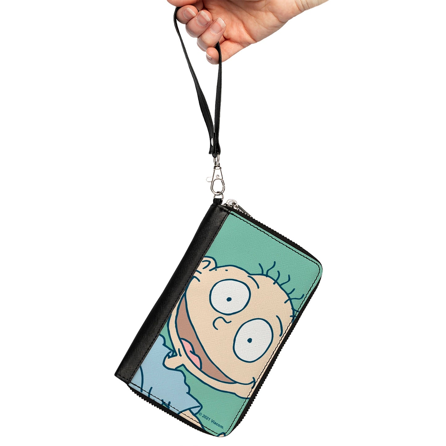Rugrats Tommy Pickles Close - Up Face Zip Around Wallet - Paramount Shop