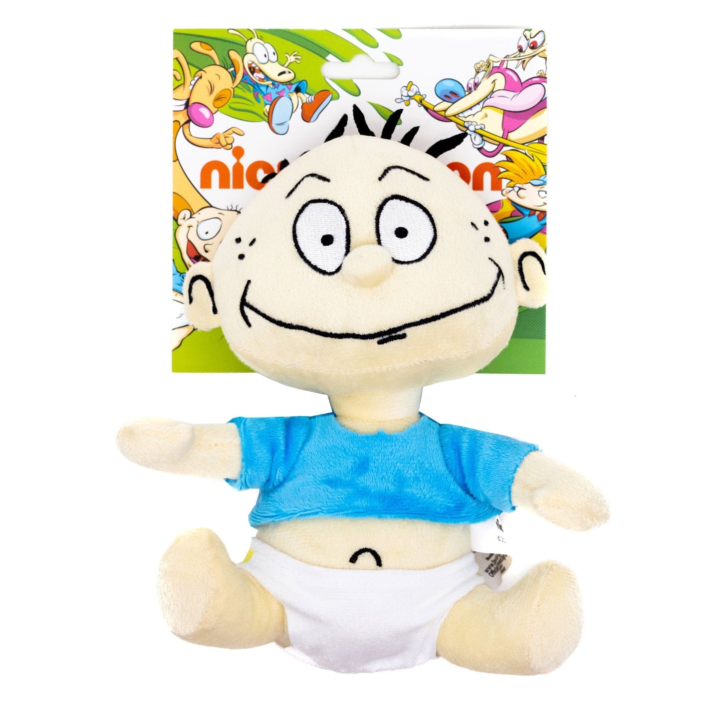 Rugrats Tommy Pickles Sitting Pose Squeaker Plush Dog Toy - Paramount Shop
