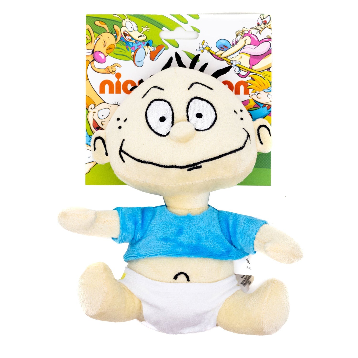 Rugrats Tommy Pickles Sitting Pose Squeaker Plush Dog Toy - Paramount Shop