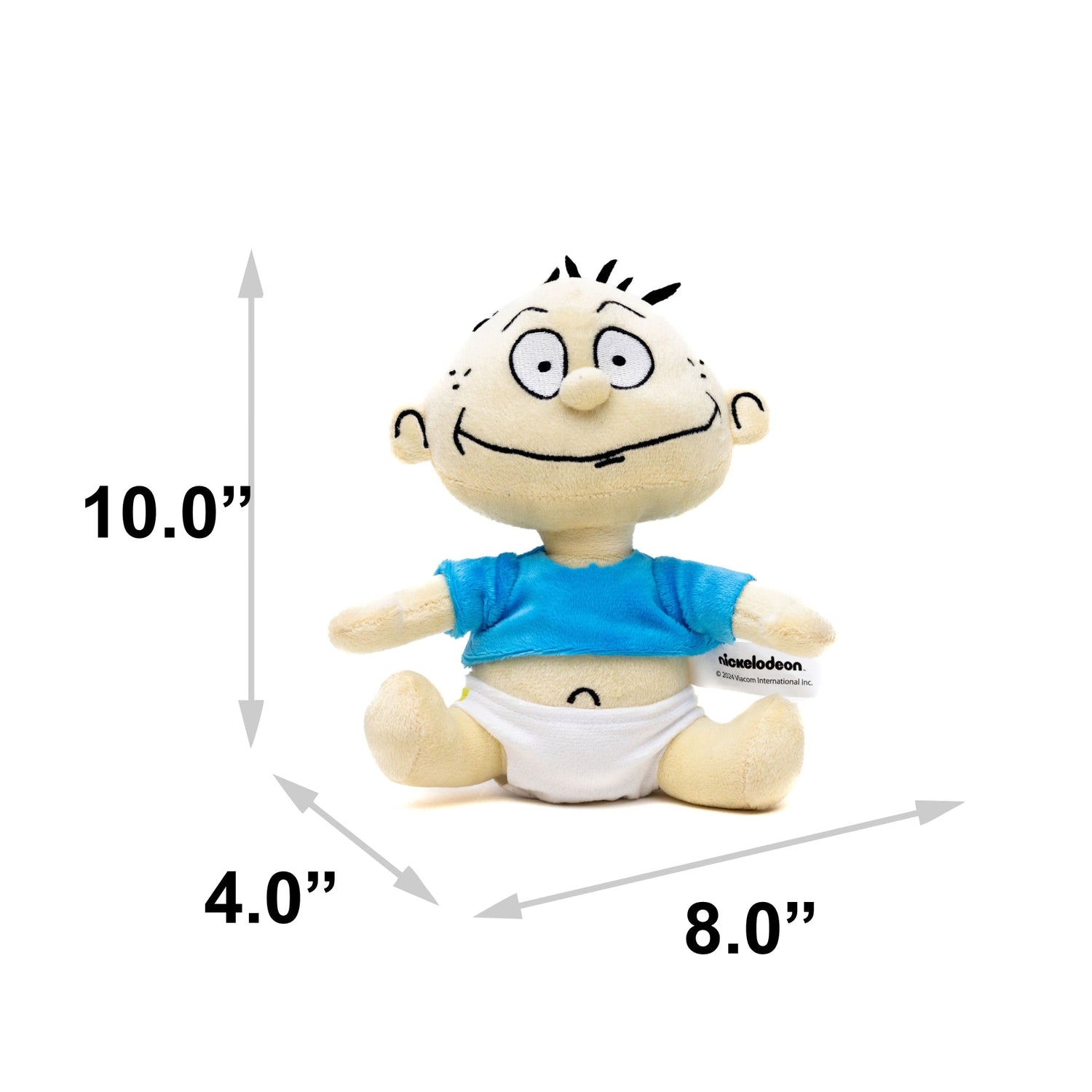 Rugrats Tommy Pickles Sitting Pose Squeaker Plush Dog Toy - Paramount Shop