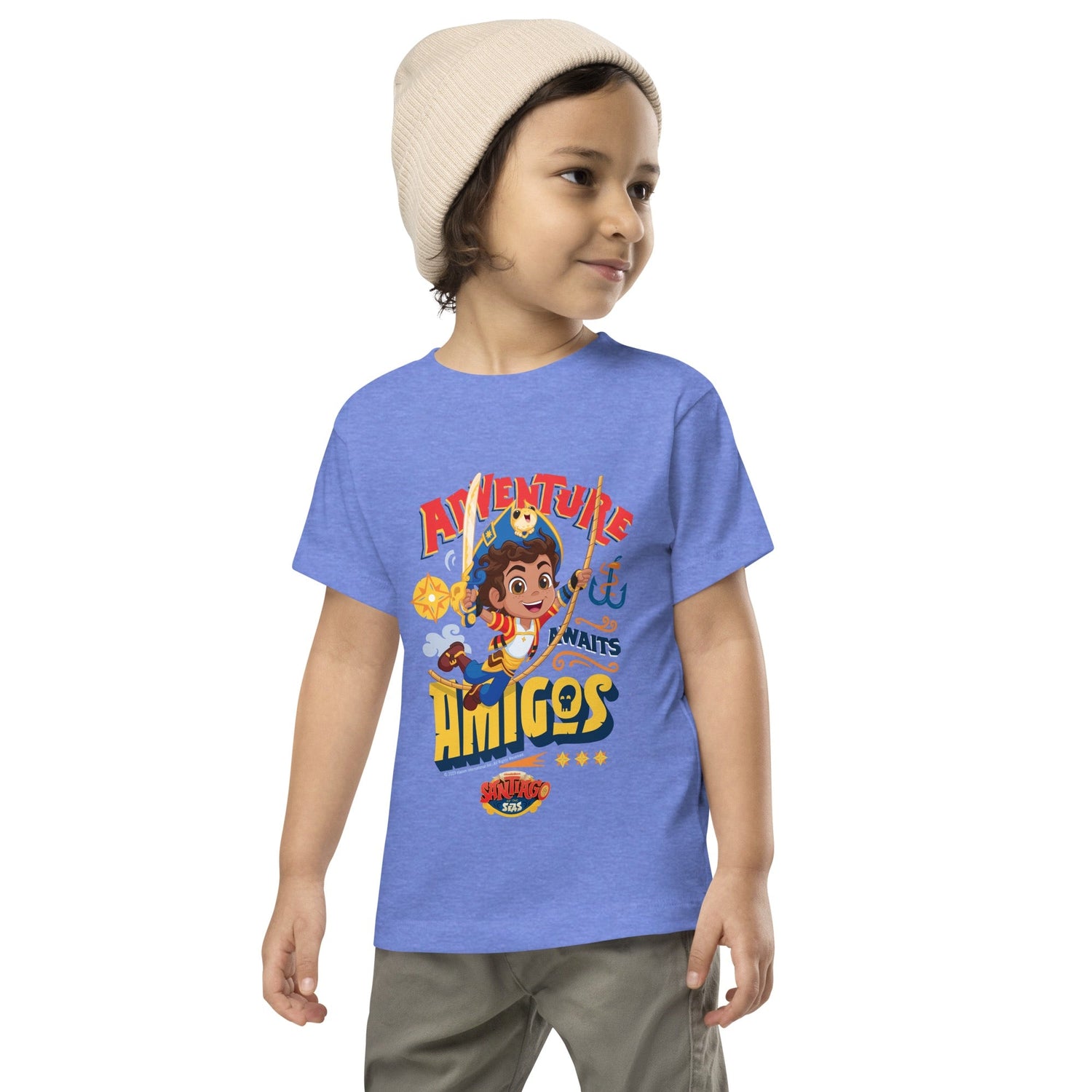 Santiago of the Seas Adventure Awaits, Amigos Youth T - Shirt - Paramount Shop
