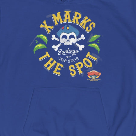 Santiago of the Seas X Marks The Spot Youth Hooded Sweatshirt - Paramount Shop