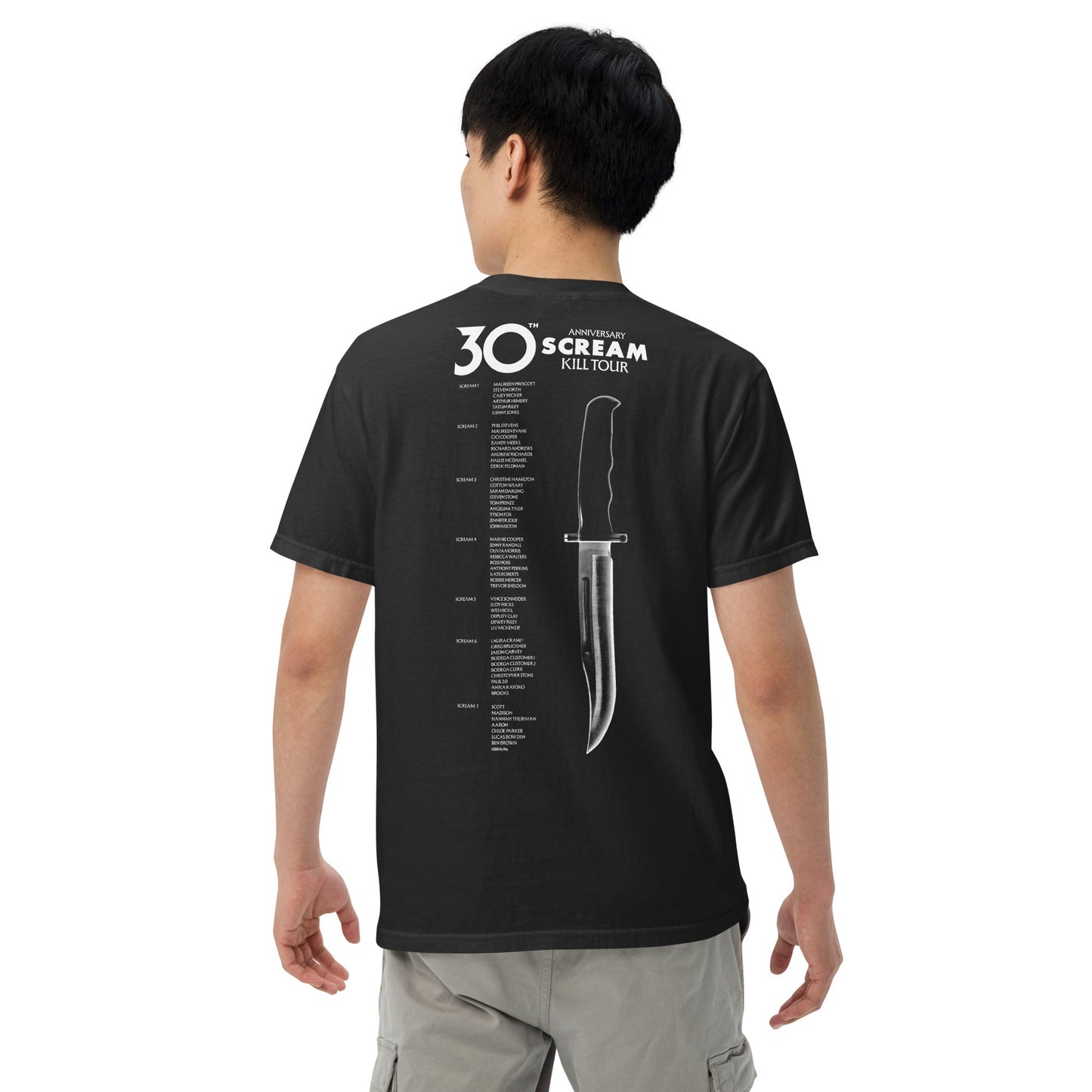 Scream T-Shirt 30th Anniversary Kill Tour - Paramount Shop