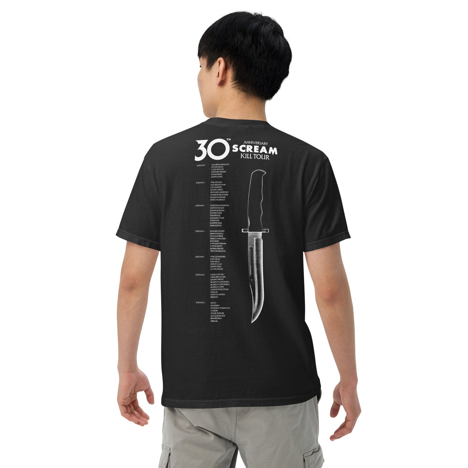 Scream T-Shirt 30th Anniversary Kill Tour - Paramount Shop