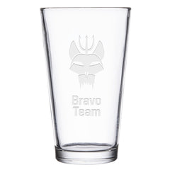 SEAL Team Vaso de pintura Bravo Team grabado con láser - 16 oz