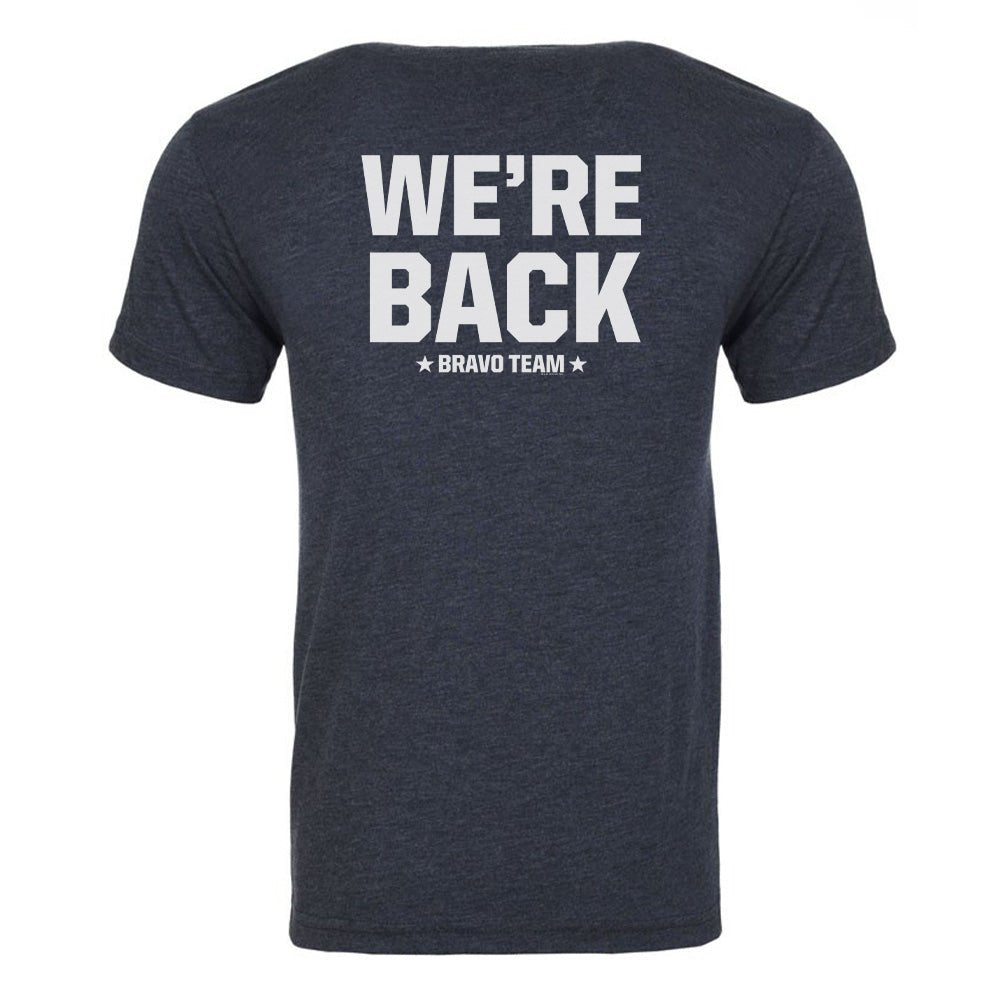 SEAL Team Bravo Team We're Back Men's Tri - Blend T - Shirt - Paramount Shop