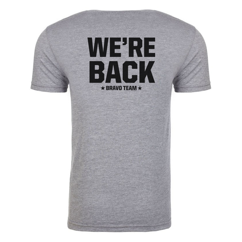 SEAL Team Bravo Team We're Back Men's Tri - Blend T - Shirt - Paramount Shop