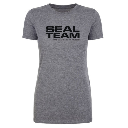 SEAL Team Stacked Logo Women's Tri - Blend T - Shirt - Paramount Shop