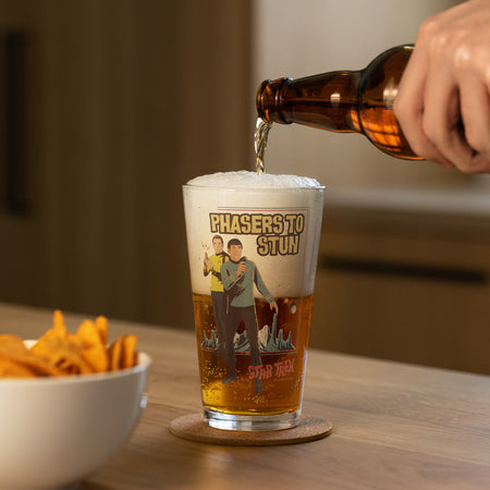 Star Trek: The Original Series Phasers To Stun Shaker Pint Glas