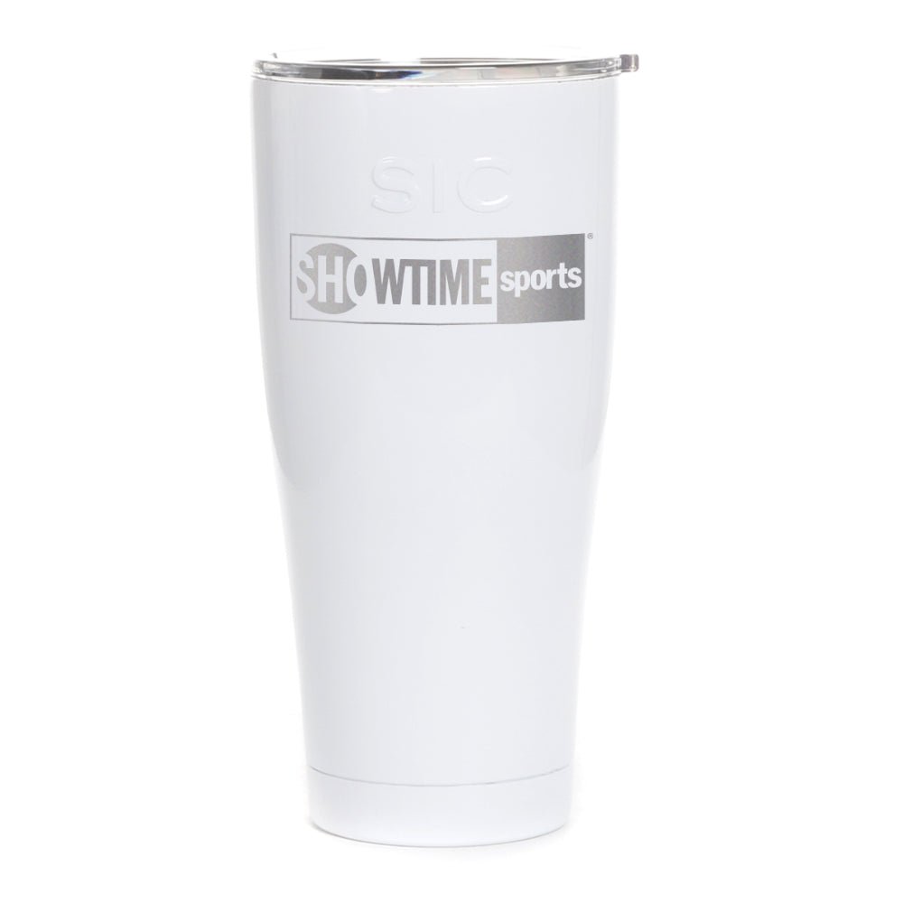 SHOWTIME Sports Black & White Outline Logo Laser Engraved SIC Tumbler - Paramount Shop