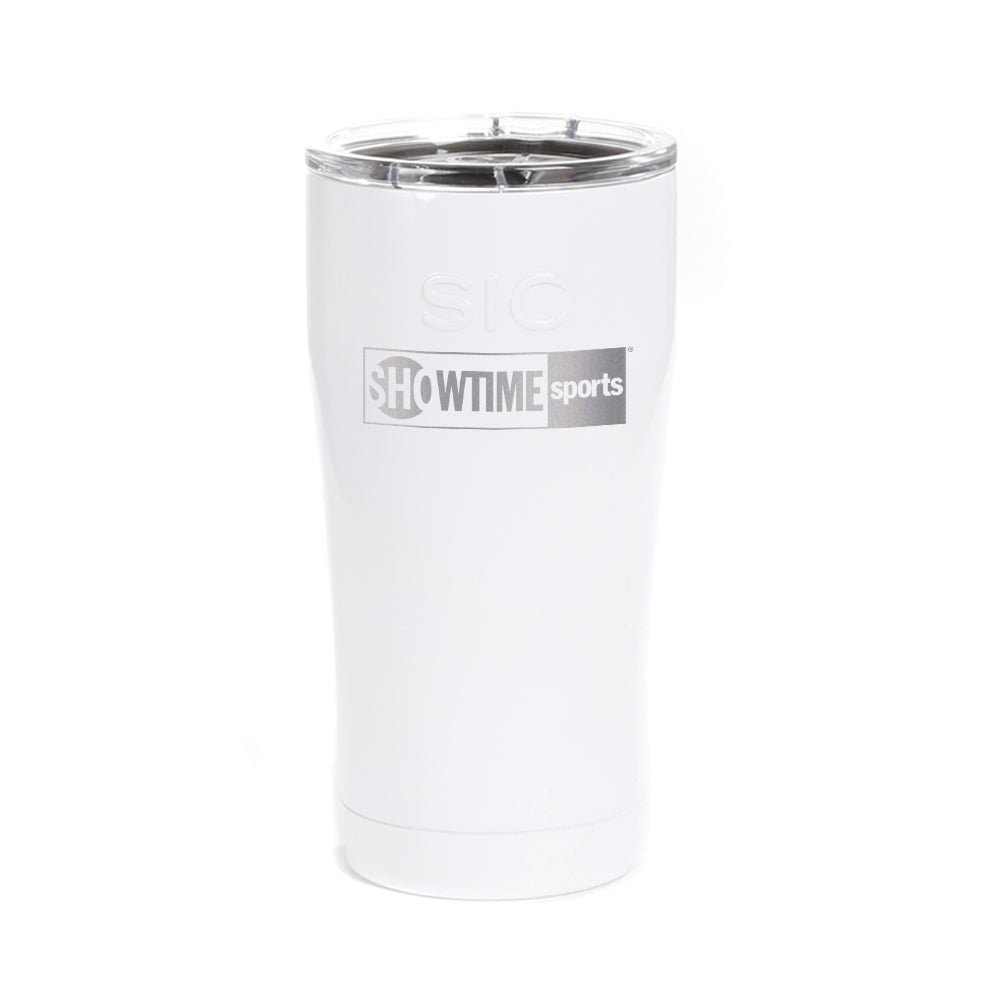 SHOWTIME Sports Black & White Outline Logo Laser Engraved SIC Tumbler - Paramount Shop