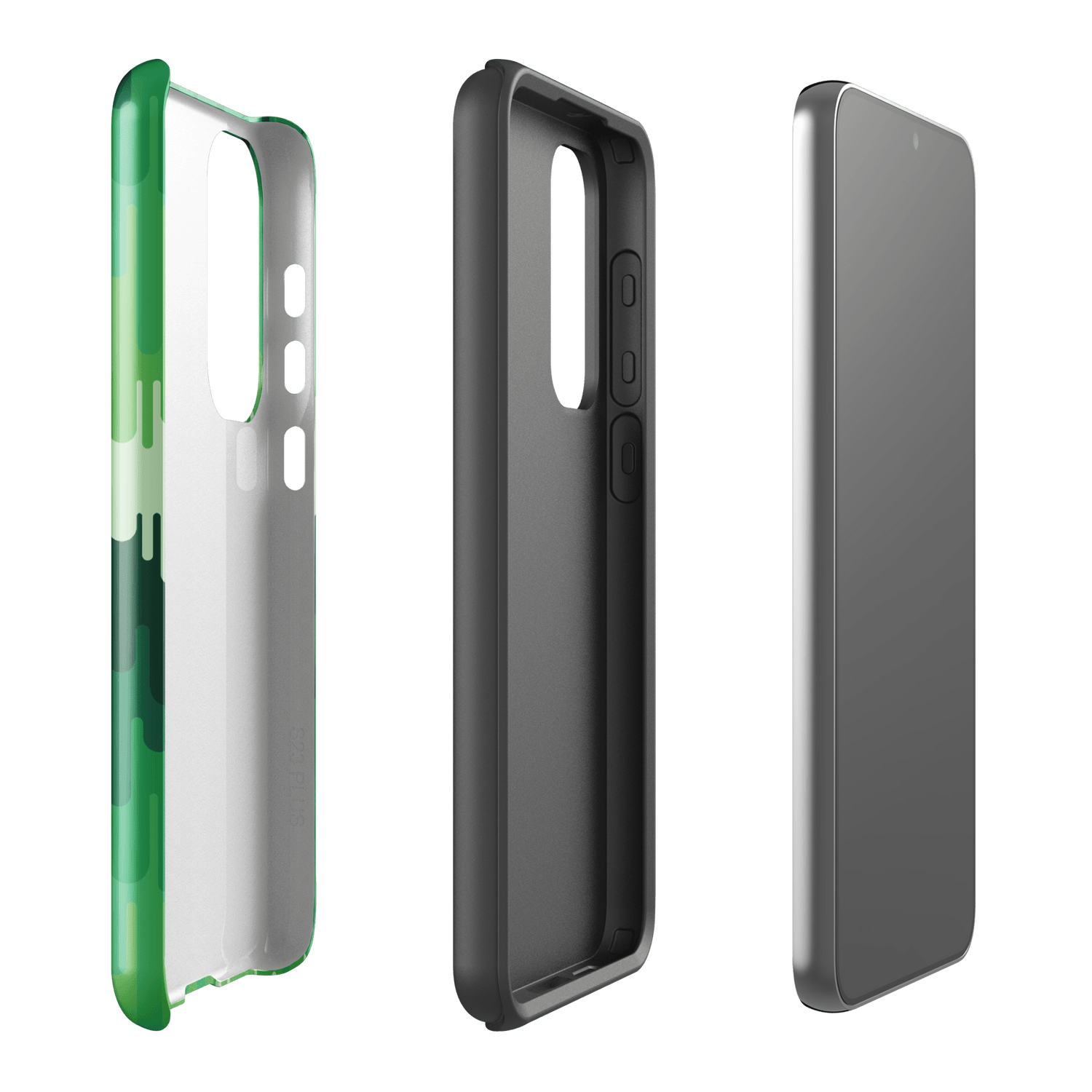 Slime Ombre Green Tough Phone Case - Samsung - Paramount Shop