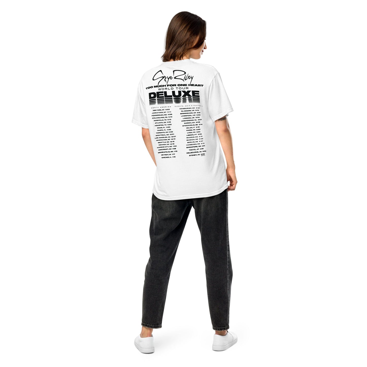 Smile 2 Skye Riley Tour Comfort Colors Unisex T-Shirt - Paramount Shop