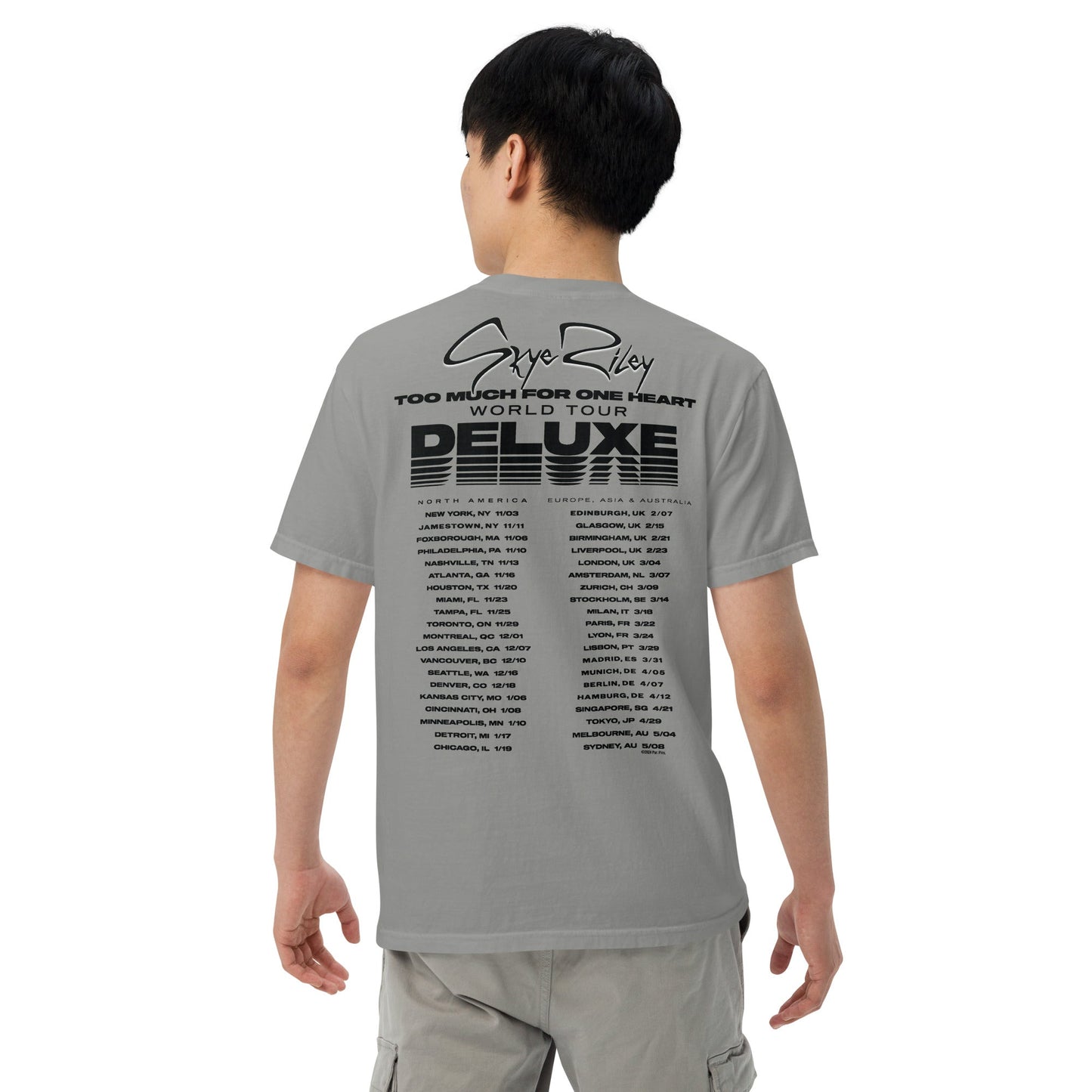 Smile 2 Skye Riley Tour Comfort Colors Unisex T-Shirt - Paramount Shop