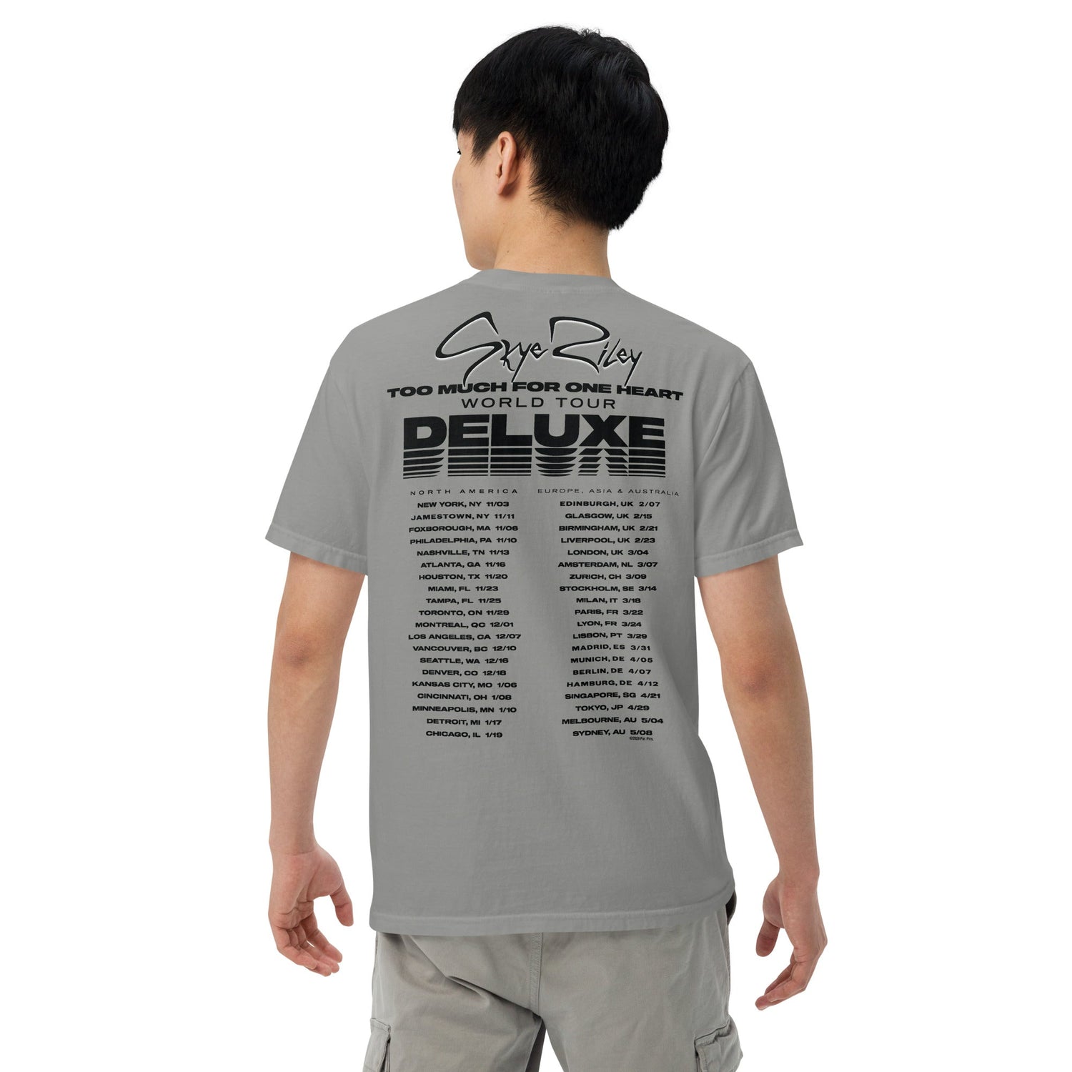 Smile 2 Skye Riley Tour Comfort Colors Unisex T-Shirt - Paramount Shop