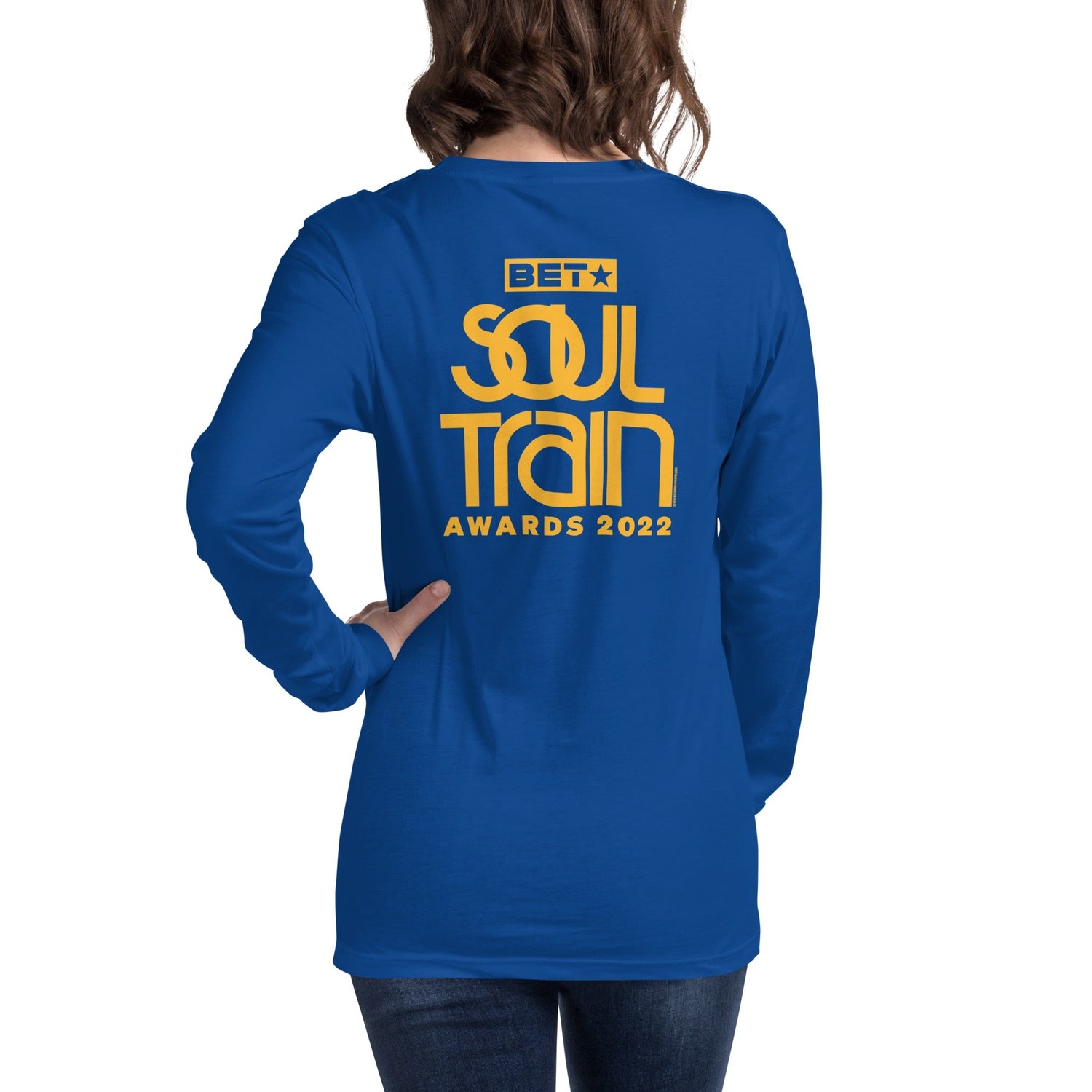Soul Train Awards 2022 Logo Adult Long Sleeve T - Shirt - Paramount Shop
