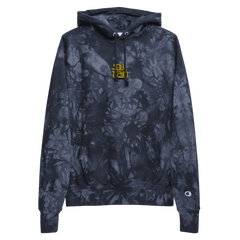 Soul Train Logo Unisex Sudadera Champion Tie Dye - Marina de guerra / SG