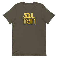 Soul Train Logo Unisex Premium T-Shirt - Army / SM