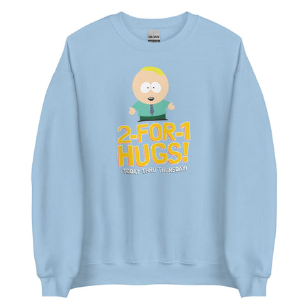 South Park 2 For 1 Hugs Crewneck Sweatshirt - Paramount Shop