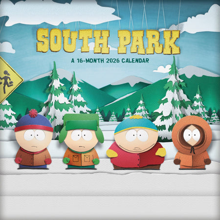 South Park 2026 Wall Calendar - Paramount Shop
