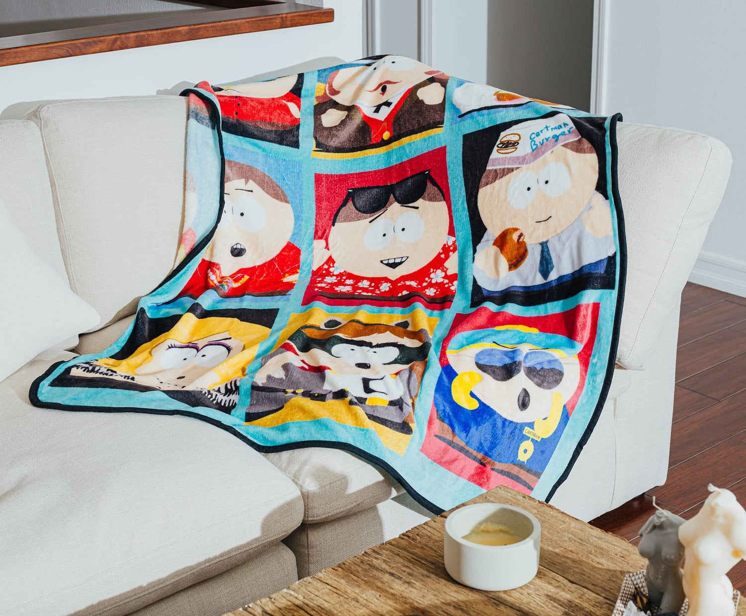 South Park Blanket Eric Cartman Alter Egos - Paramount Shop
