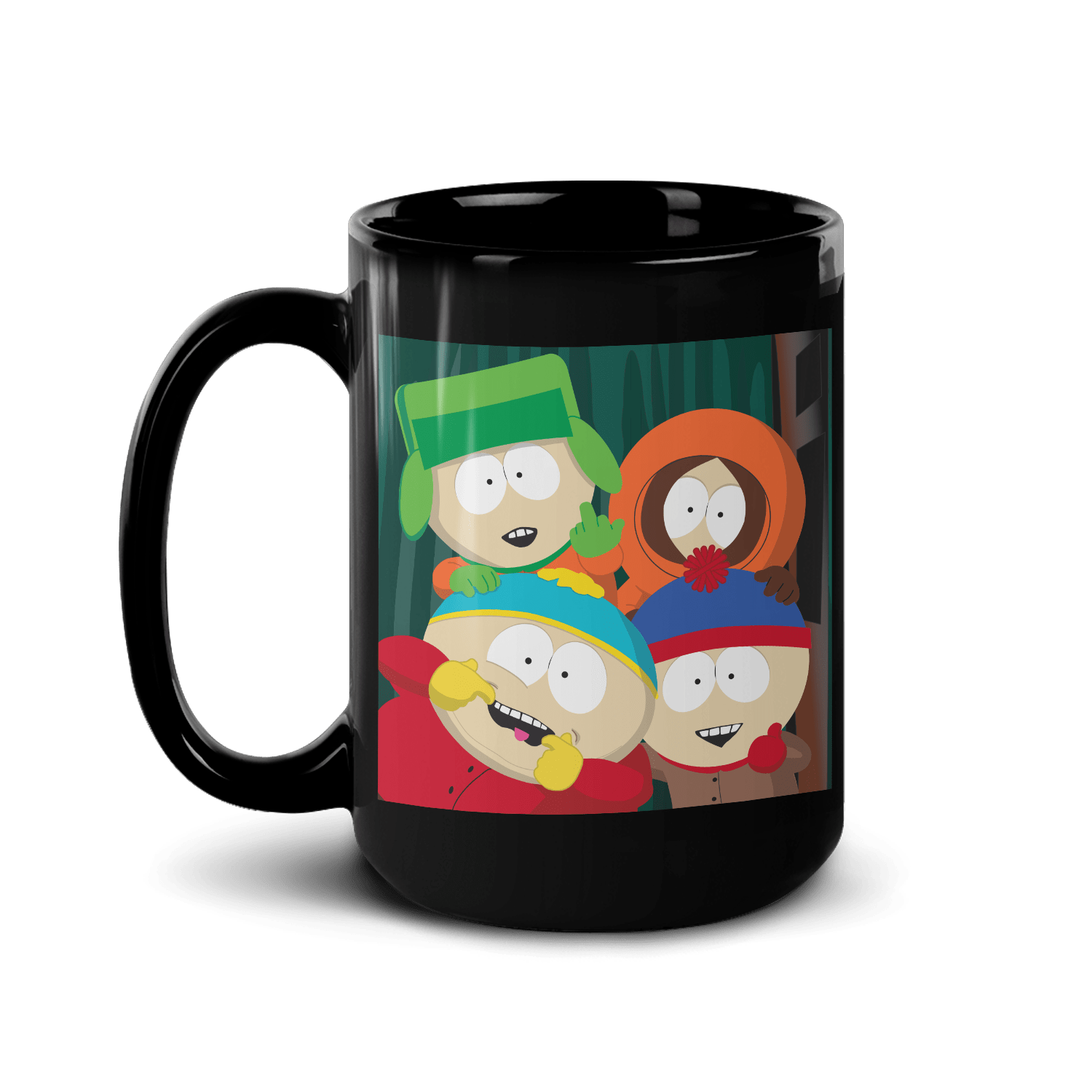 South Park Boys Picture Black Mug - Paramount Shop