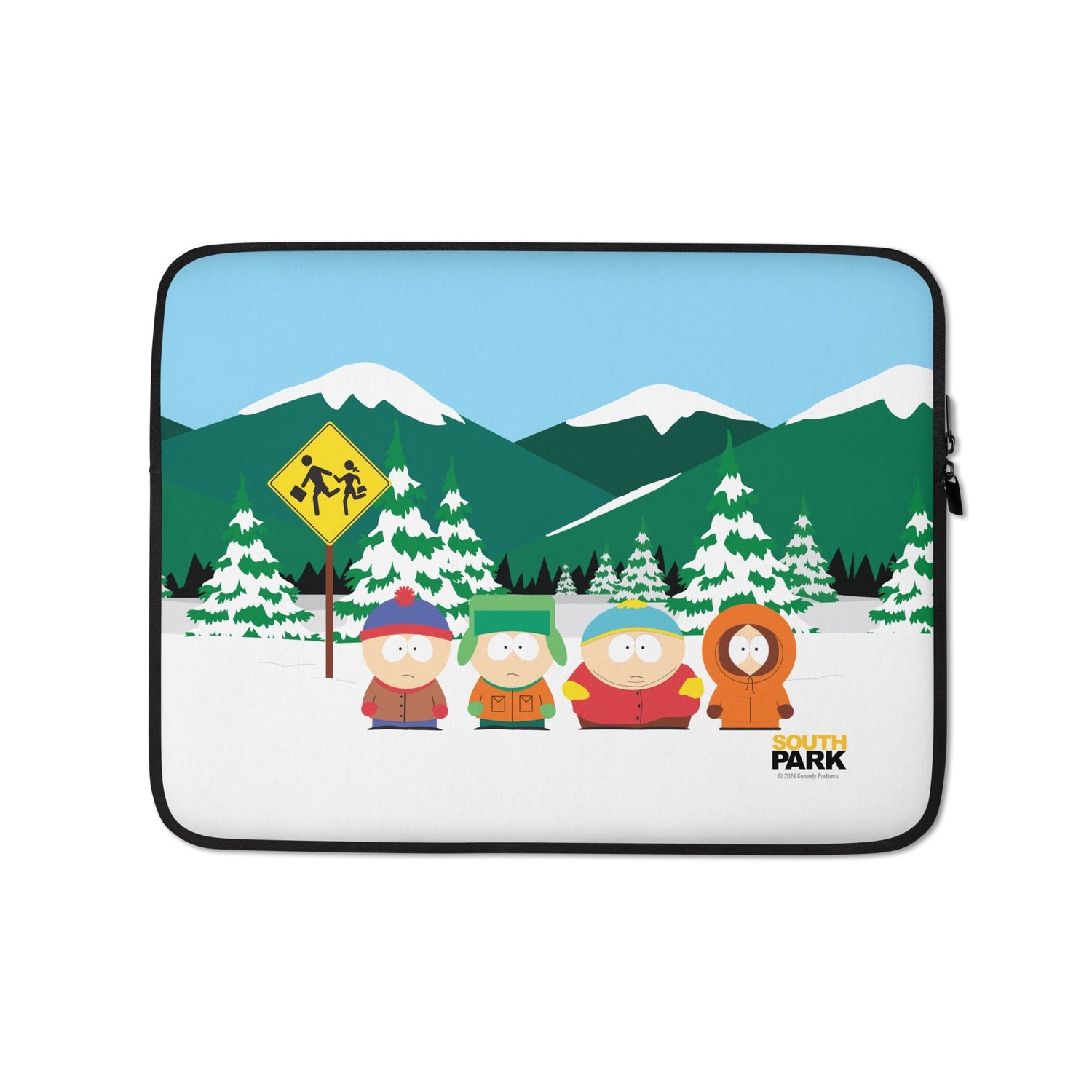 South Park Bus Stop Laptop Sleeve - Paramount Shop