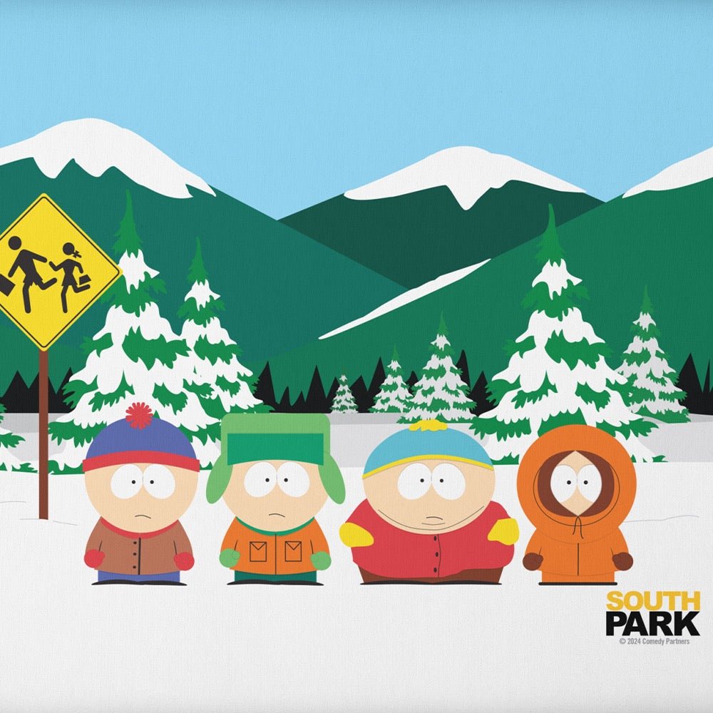 South Park Bus Stop Laptop Sleeve - Paramount Shop