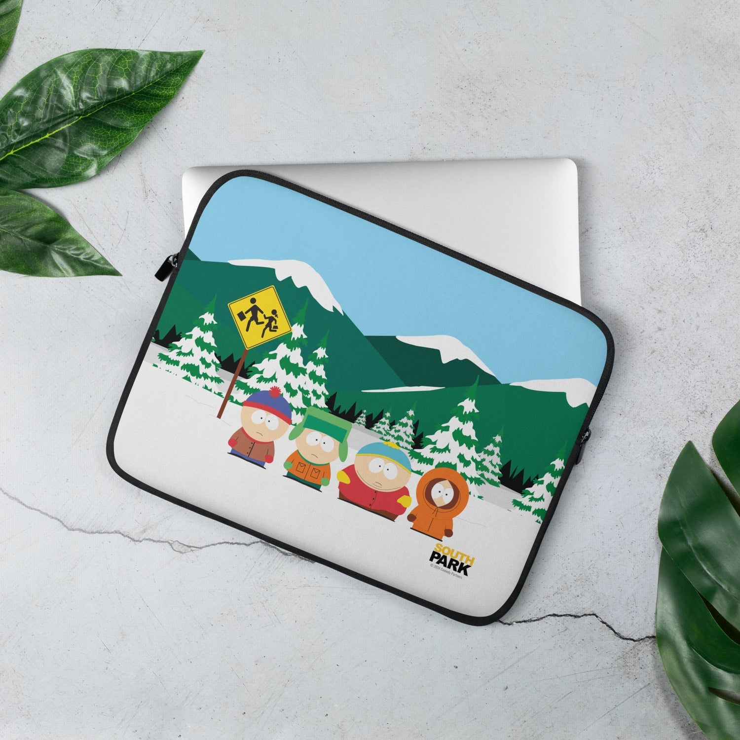 South Park Bus Stop Laptop Sleeve - Paramount Shop