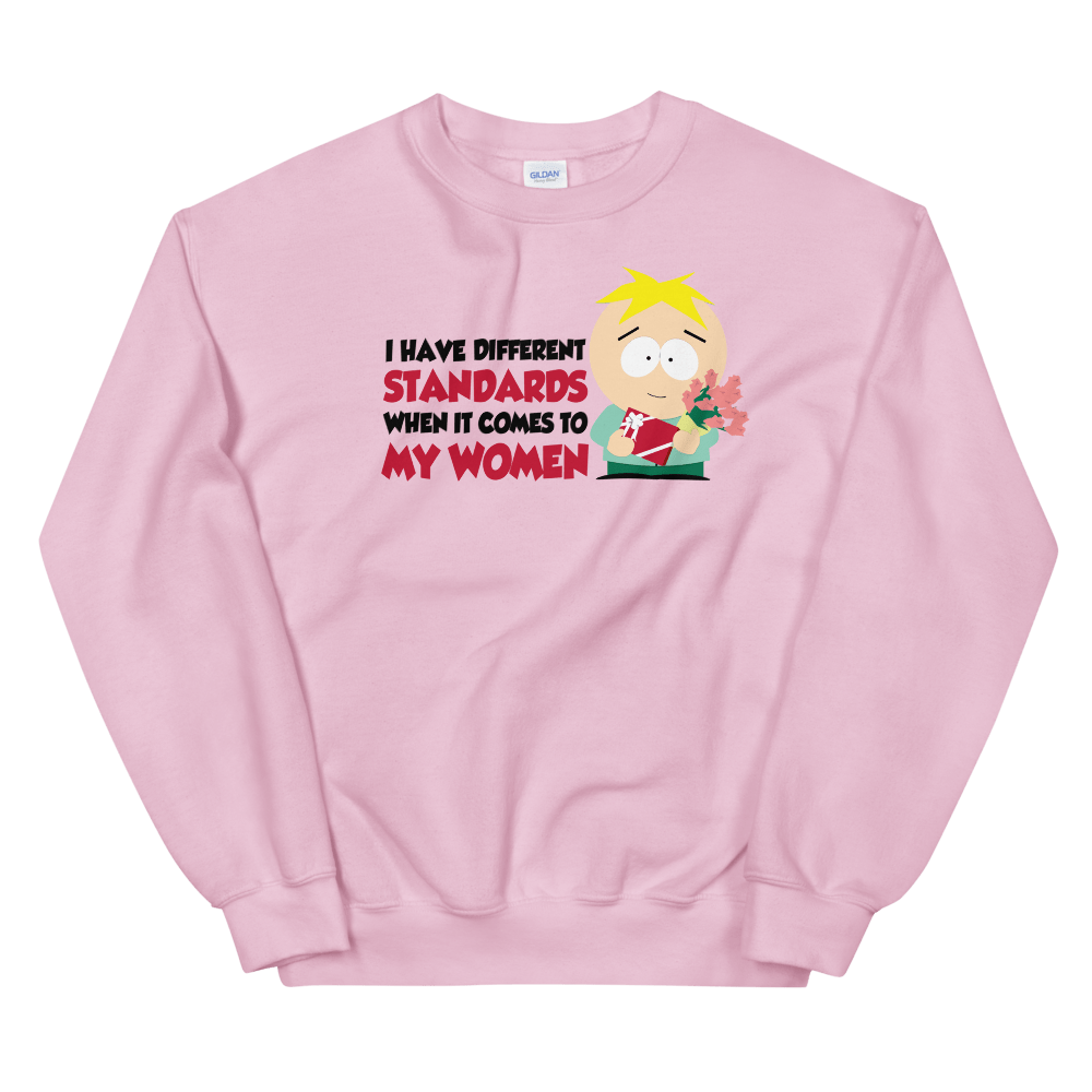South Park Butters Different Standards Fleece Crewneck Sweatshirt - Paramount Shop