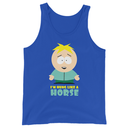 South Park Butters Hung Like a Horse Adult Tank Top - Paramount Shop