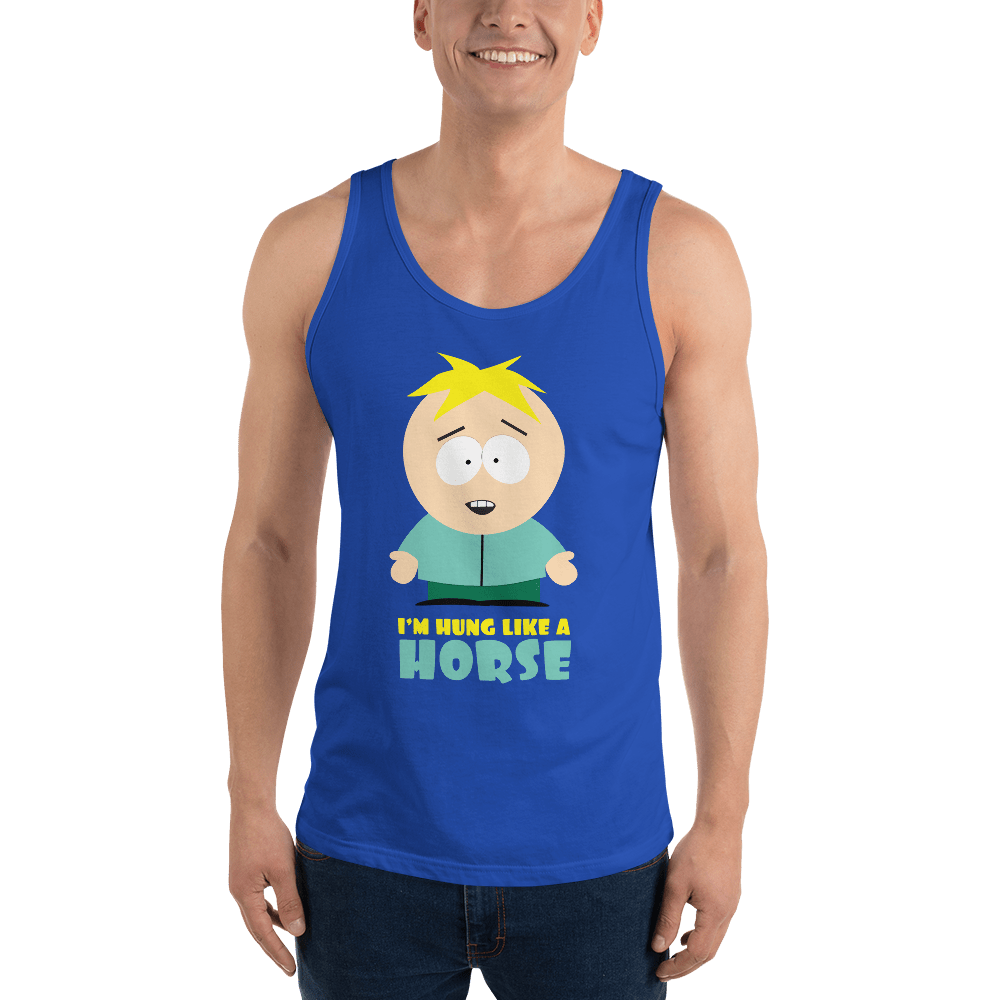 South Park Butters Hung Like a Horse Adult Tank Top - Paramount Shop