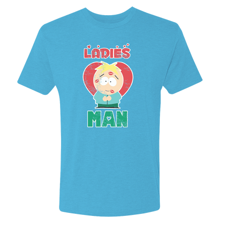 South Park Butters Ladies Man Unisex Tri - Blend T - Shirt - Paramount Shop