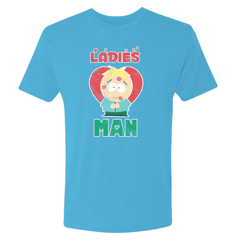 South Park Butters Ladies Man Unisex Tri - Blend T - Shirt - Paramount Shop