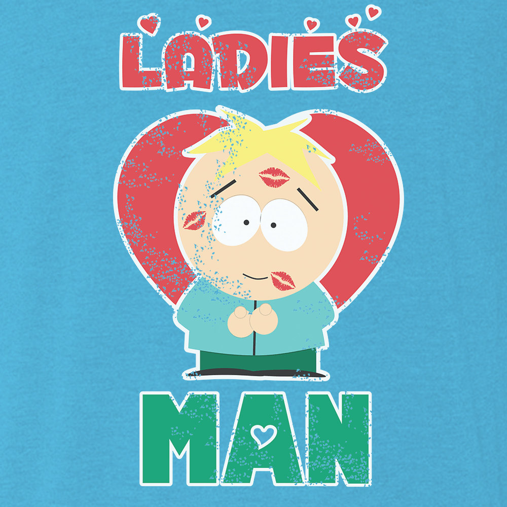 South Park Butters Ladies Man Unisex Tri - Blend T - Shirt - Paramount Shop