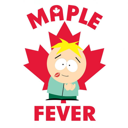 South Park Butters Maple Fever 3/4 Sleeve Baseball T - Shirt - Paramount Shop