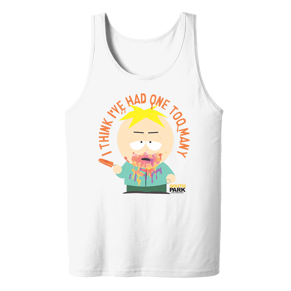 South Park Butters One Too Many Tank Top - Paramount Shop
